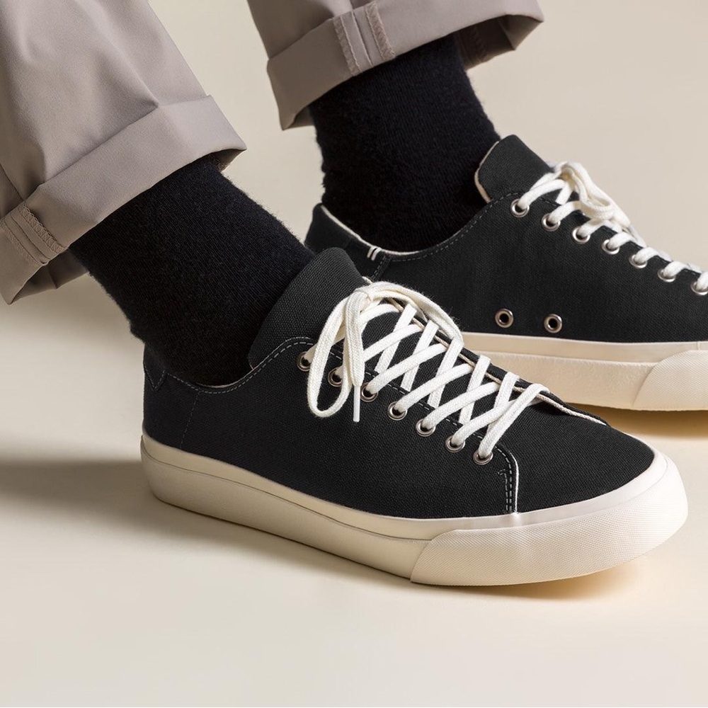 Collective Canvas Baan Black/White - 43